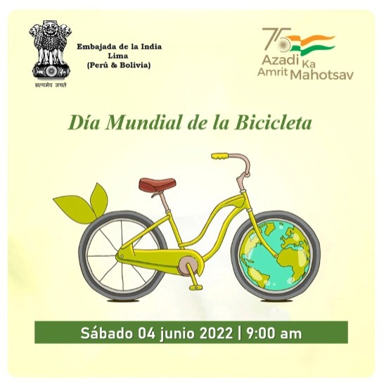 World Bicycle Day observed by Embassy of India